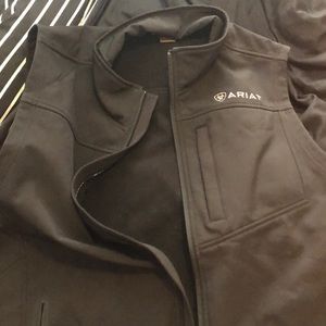 Black Ariat vest
